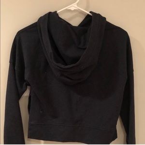 Navy Blue cropped sweatshirt